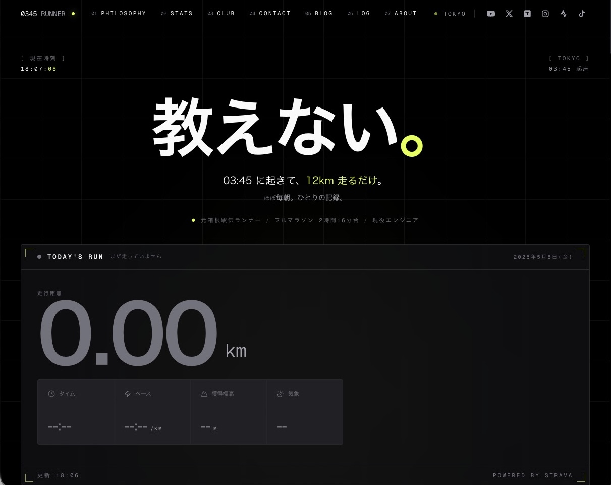 0345 RUNNERのアイキャッチ画像